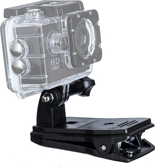 Изображение Hurtel Uchwyt z klipsem do mocowania kamery sportowej GoPro Uchwyt z klipsem do mocowania kamery sportowej GoPro