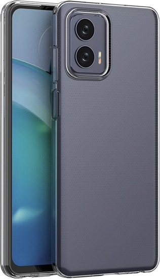 Изображение Hurtel Ultra Clear 0.5mm etui do Motorola Moto G73 5G cienki pokrowiec przezroczyste