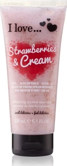 Изображение I love Exfoliating Shower Smoothie Strawberries & Cream 200ml