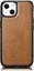 Picture of iCarer iCarer Leather Oil Wax etui pokryte naturaln skór do iPhone 14 (kompatybilne z MagSafe) brzowy (WMI14220717-TN)