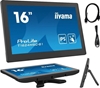 Изображение iiyama T1624MSC-B1 Signage Display Interactive flat panel 39.6 cm (15.6") LCD 450 cd/m² Full HD Black Touchscreen 24/7