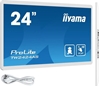 Picture of iiyama TW2424AS-W1 Signage Display Digital signage flat panel 60.5 cm (23.8") Wi-Fi 250 cd/m² 4K Ultra HD Black Touchscreen Built-in processor Android 24/7