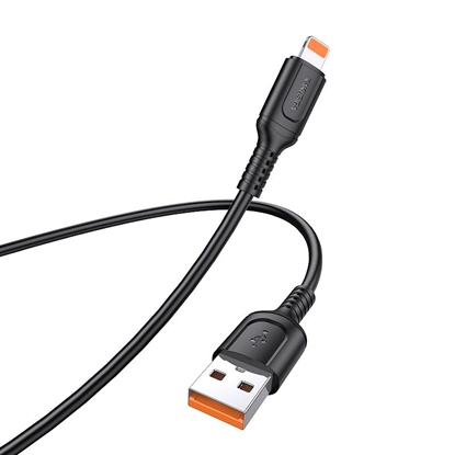 Изображение iKaku KSC-805 uzlādes un datu vads 1m USB uz Lightning Black