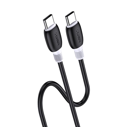 Attēls no iKaku KSC-951 PD60W ātrās uzlādes un data vads Type-C uz Type-C Black