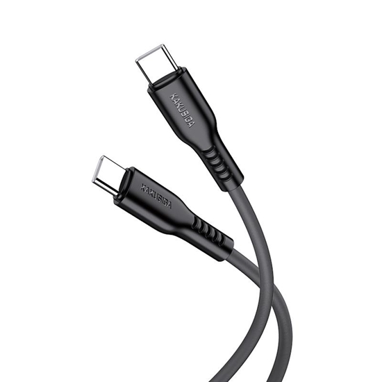 Picture of iKaku KSC-973 PD100W Ātrās uzlādes data vads Type-C uz Type-C 1m Black