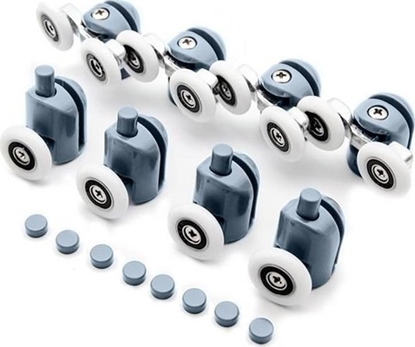 Attēls no Ikonka Kóka do kabiny prysznicowej 8 szt. KK9646