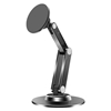 Изображение iLike STM3 Metal Smartphone Magnetic Fix Holder Stand with Adjustable Perfect Angle & 360 Rotation Black Black