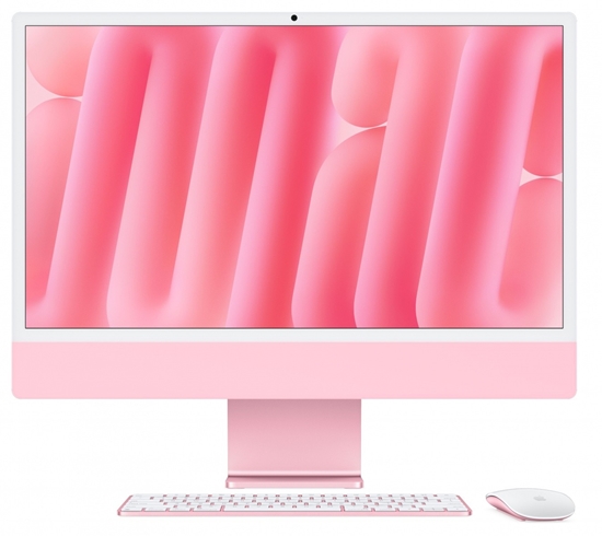 Picture of iMac 24 cale: M4 10/10, 16GB, 256GB SSD - Różowy