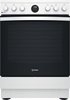 Picture of INDESIT | Cooker | IS67V8CHW/E | Hob type Vitroceramic | Oven type Electric | White | Width 60 cm | Grilling | Depth 60 cm | 69 L