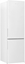 Picture of INDESIT Refrigerator | INKS 1401 W4E | Energy efficiency class E | Free standing | Combi | Height 202.5 cm | Fridge net capacity 266 L | Freezer net capacity 120 L | 38 dB | White