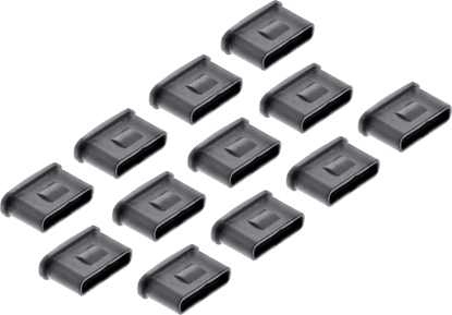 Picture of InLine 12pcs. InLine® refill pack for USB-C Portblocker 55724