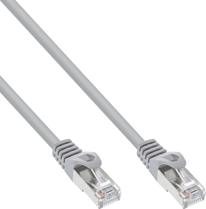 Picture of InLine 13pcs. pack Bulk-Pack InLine® Patch cable, SF/UTP, Cat.5e, grey, 10m