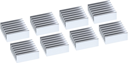 Attēls no InLine InLine® IC chip Sink self adhesive cooling fins, 8 pcs.