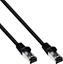 Picture of InLine InLine® Patch Cable S/FTP PiMF Cat.8.1 halogen free 2000MHz black 0.3m
