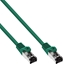 Picture of InLine InLine® Patch Cable S/FTP PiMF Cat.8.1 halogen free 2000MHz green 0.25m
