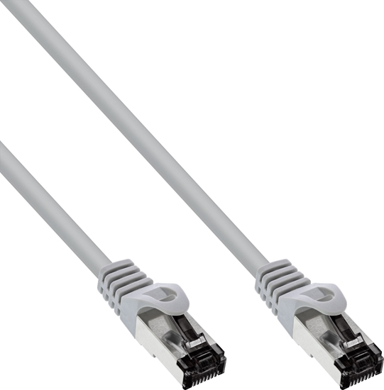 Picture of InLine InLine® Patch Cable S/FTP PiMF Cat.8.1 halogen free 2000MHz grey 15m