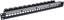 Picture of InLine InLine® Patch panel 24-way, Keystone empty panel Patch panel, 19", 1U, black RAL9005