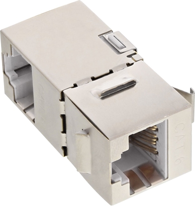 Изображение InLine InLine® RJ45 Module F/F angled 90° SNAP-In Cat.6 STP