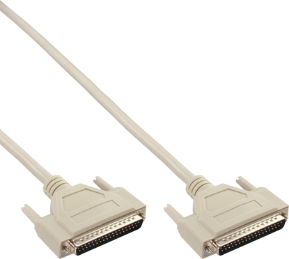 Изображение InLine InLine® Serial Extension Cable 37 Pin DB37 male to male direct 5m