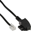 Attēls no InLine InLine® TAE-F cable, for Import, TAE-F to 6P4C, 1m