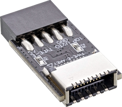 Picture of InLine InLine® USB 2.0 to USB 3.2 Type-E Key-A Adapter internal