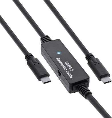 Picture of InLine InLine® USB 3.2 Gen.1 active cable, USB-C male to USB-C male, 15m