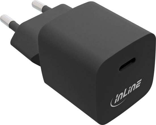 Picture of InLine InLine® USB Charger Single USB-C, Power Delivery, PPS, 33W, black