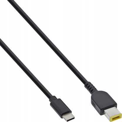 Picture of InLine InLine® USB Type-C to Lenovo Notebook (rectangular) charging cable, 2m