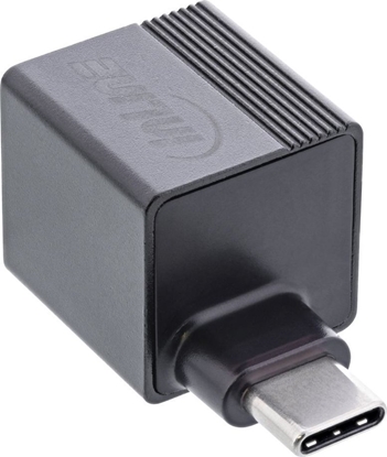 Picture of InLine® USB 3.2 to 1Gb/s network adapter, USB Type-C to RJ45