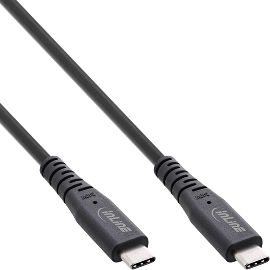 Picture of Kabel USB InLine USB-C - USB-C 1.5 m Czarny (35904I)
