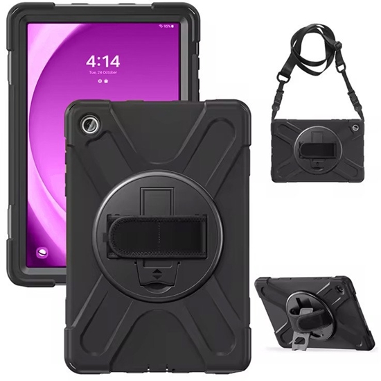 Picture of Insmat Rugged Armor case, Samsung Galaxy Tab A9+, black