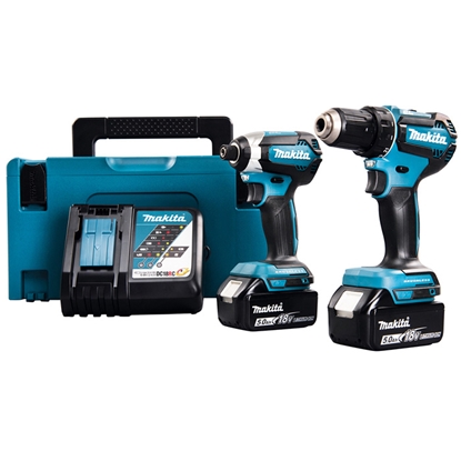 Изображение Instrumentu komplekts Makita DLX2289TJ (DDF485+DTD153)