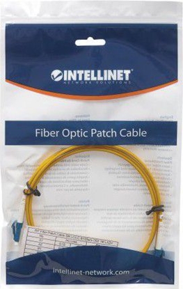 Изображение Intellinet Network Solutions Patchcord wiatowodowy OS2 9/125 SM LC-LC Duplex 3m (471893)