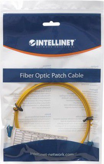 Picture of Intellinet Network Solutions Patchcord wiatowodowy OS2 9/125 SM LC-LC Duplex 3m (471893)