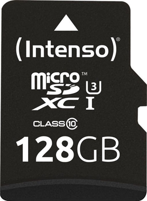 Изображение Intenso microSDXC          128GB C10 UHS-I Professional + Adapter