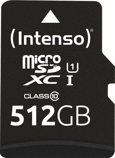 Изображение Intenso microSDXC          512GB C10 UHS-I U1 Performance Adapter