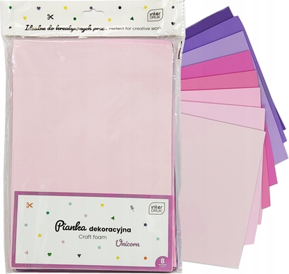 Attēls no Interdruk Pianka dekoracyjna Unicorn 8 kolorów