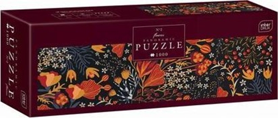 Picture of Interdruk Puzzle panorama 1000 Flowers 2