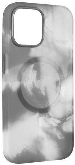 Picture of iPhone 15 Pro Max Puro AQUA Flexible Plastic Case - MagSafe Compatible - SILVER