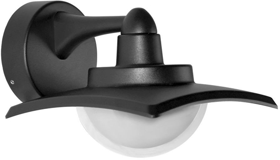 Picture of Italux Isola OWL-6950-3K kinkiet lampa cienna ogrodowa IP54 1x9W LED 3000K biay/czarny