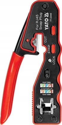Attēls no Yato YATO SZCZYPCE DO ZACISKÓW RJ45 PRZELOTOWYCH