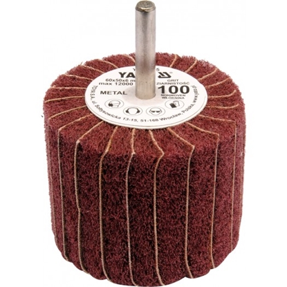 Attēls no Yato ciernica listkowa trzpieniowa P60 60 x 50 x 6mm YT-83394