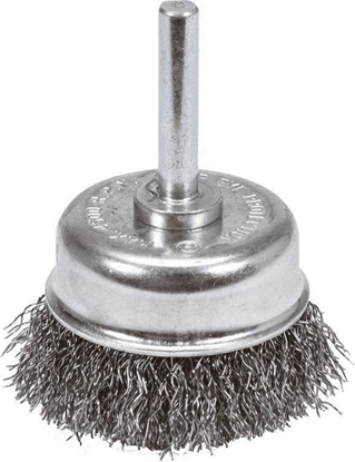 Attēls no Yato szczotka doczoowa z trzpieniem 50mm INOX (YT-47497)