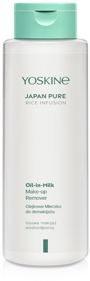 Picture of Yoskine Japan Pure Rice Infusion Olejkowe mleczko do demakijau twarzy i oczu 400ml