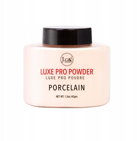 Picture of J.CAT BEAUTY_Luxe Pro Powder sypki puder utrwalajcy 103 Porcelain 42g