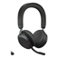 Picture of Jabra Evolve2 75 UC Link 390c Wireless Headset, Bluetooth, USB-C, Charging Stand, Black