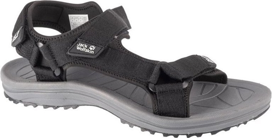 Изображение Jack Wolfskin Jack Wolfskin Wave Breaker Sandal M 4052011-6000 Czarne 45,5