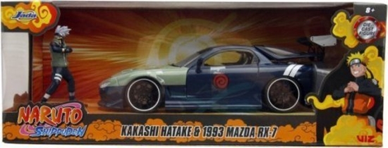 Picture of Jada Toys Pojazd z figurk Naruto 93 Mazda RX-7 1/24