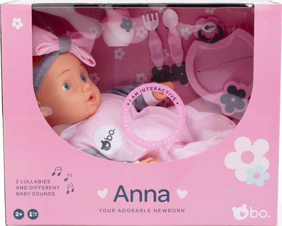 Picture of Jakks Pacific bo. Interactive baby doll Anna, 42 cm