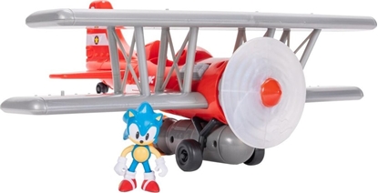 Picture of Jakks SONIC plane Tornado Biplane with Sonic figure
